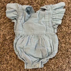 Kate Quinn Ruffled Sleeve Onsie